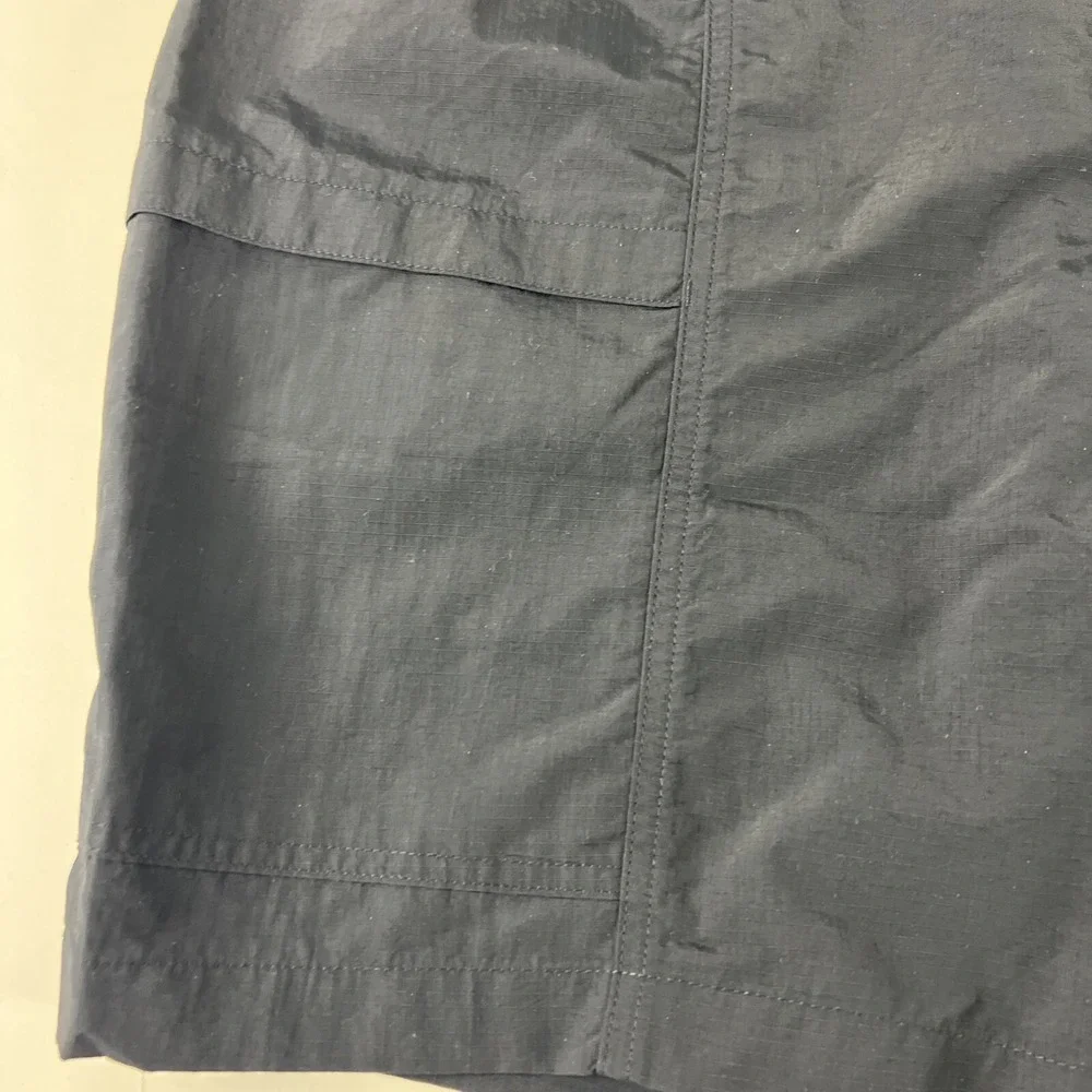 Eddie Bauer Men's Shorts Tech Pull On Size XL‎ UPF 50+ 4 Way Stretch Black D28